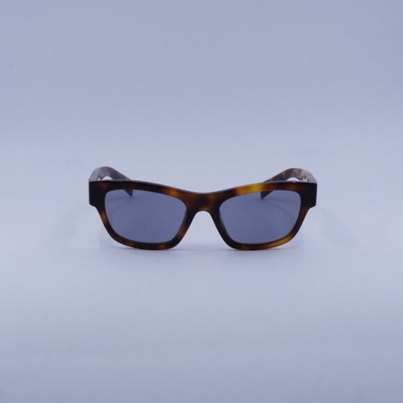 Prada PRB09S 15W03N Sunglasses Classic Tortoise Butterfly Frame, Grey Lenses main image 4